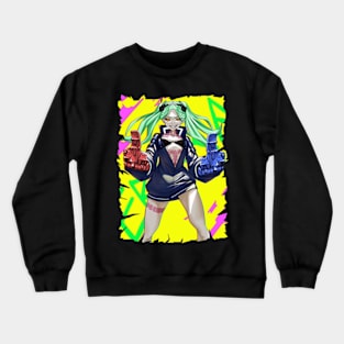 GUN REBECCA FRIEND ANIME MERCHANDISE Crewneck Sweatshirt